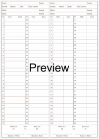 Chess Team Sheet.pdf Free Chess Score Sheets – PDF & Online Customization